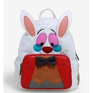 Loungefly Disney White Rabbit Mini Backpack